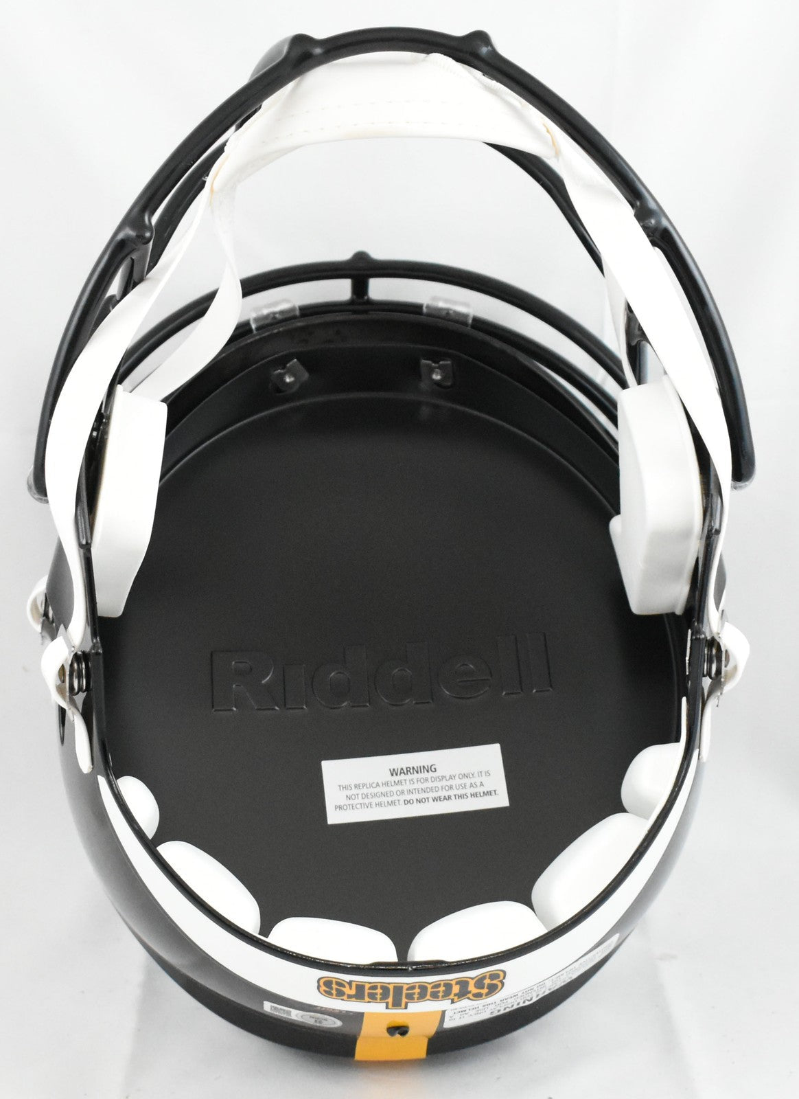 Kaleb Johnson Autographed Pittsburgh Steelers F/S Speed Helmet - Beckett W Holo