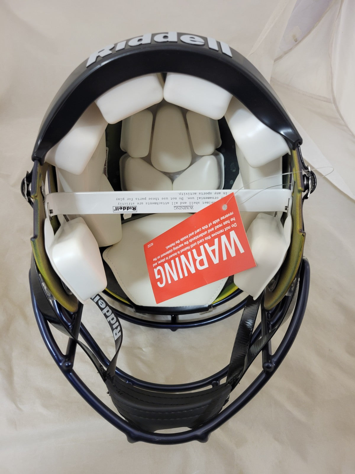 DENARD ROBINSON SIGNED MICHIGAN WOLVERINES F/S SPEED AUTHENTIC HELMET BECKETT QR