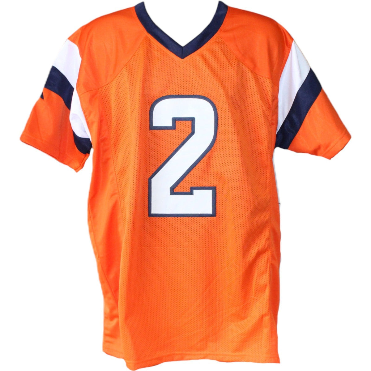 Patrick Surtain Autographed Pro Style sz XL Orange Jersey Beckett Witness 53122