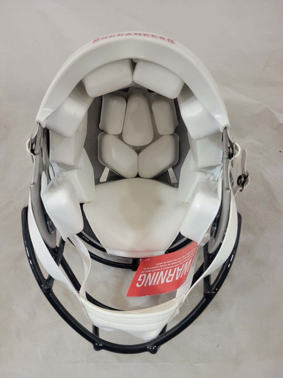 BUCKY IRVING SIGNED TAMPA BAY BUCCANEERS FULL SIZE SPEED AUTHENTIC HELMET BAS