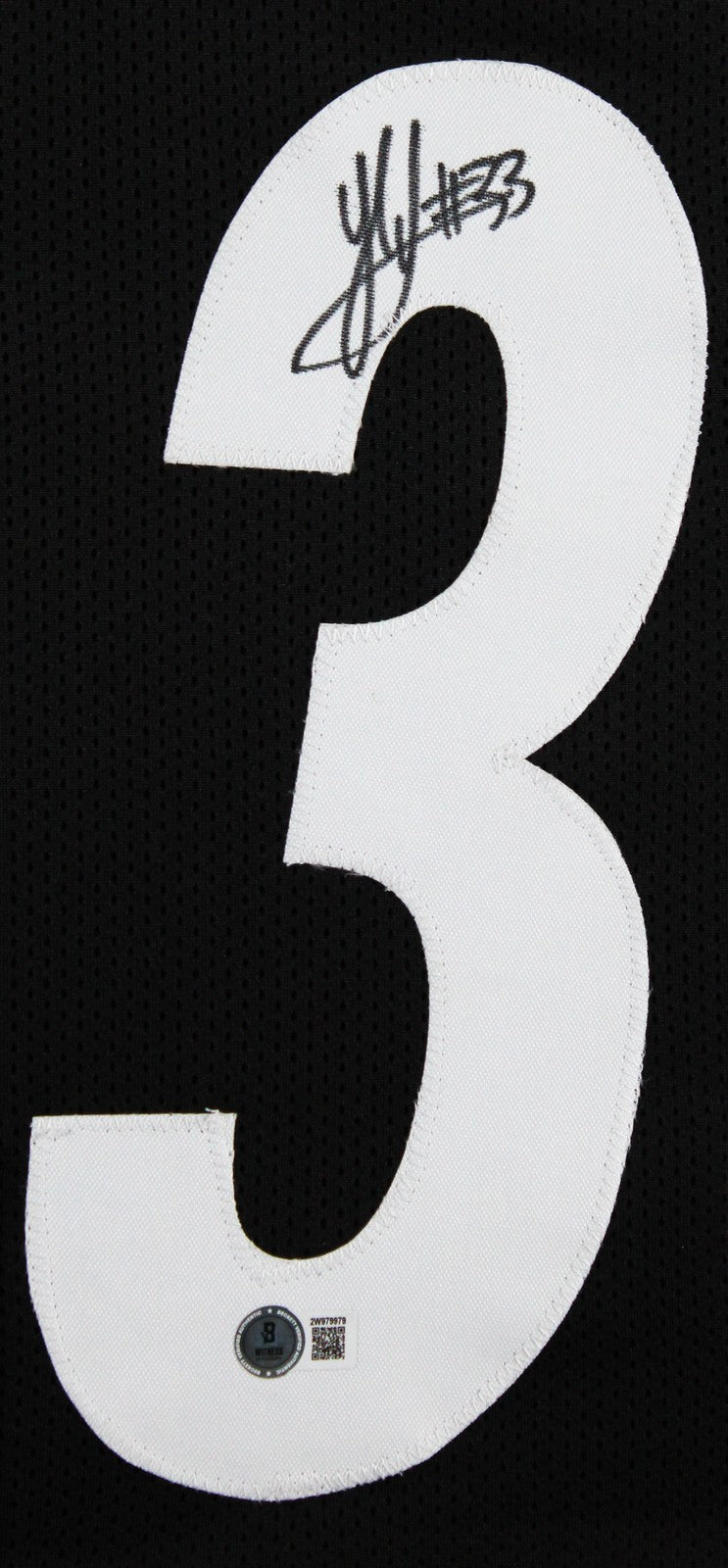 Jack Sawyer Authentic Signed Black Pro Style Framed Jersey BAS Witnessed