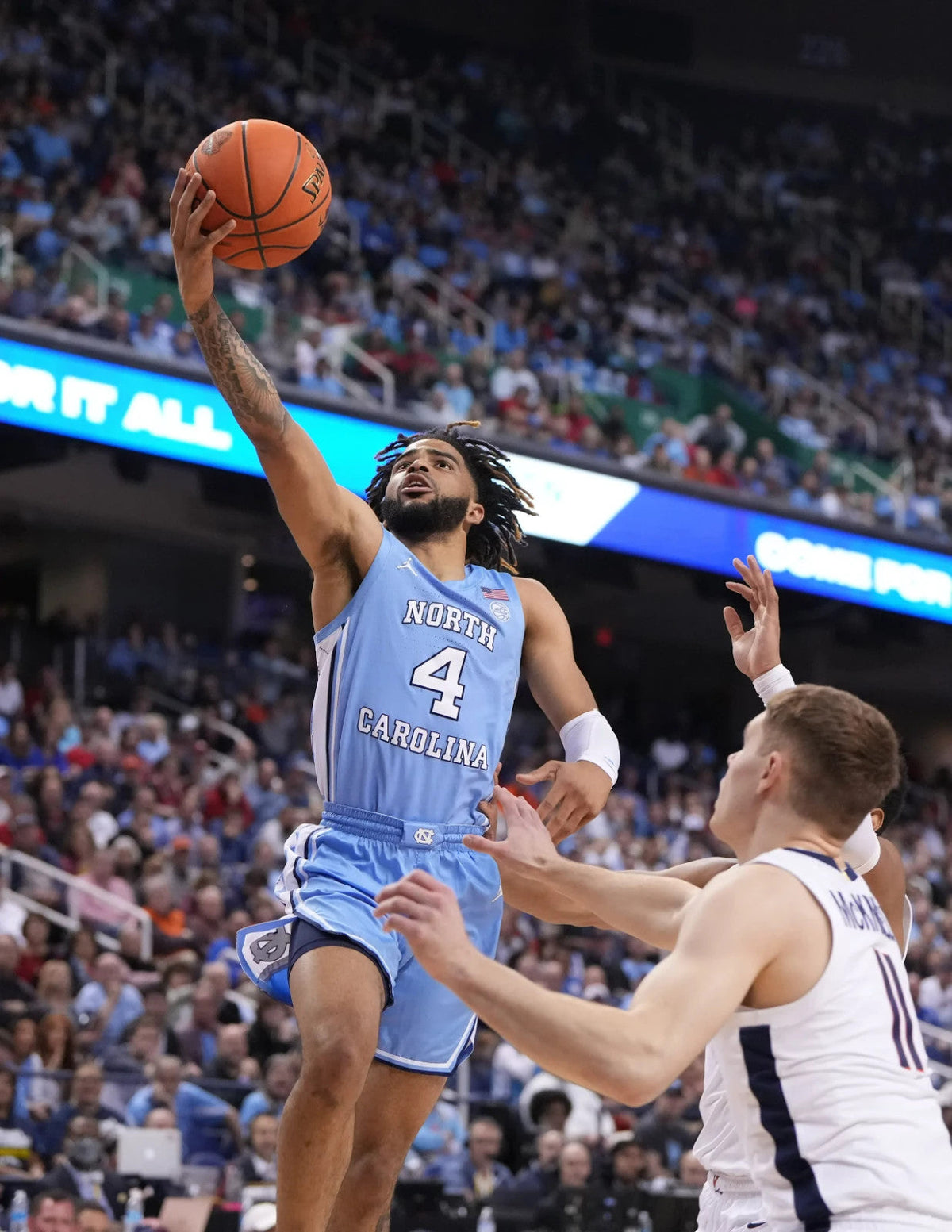 R. J. Davis Signed North Carolina Tar Heels Jersey (Beckett) L A Lakers Guard
