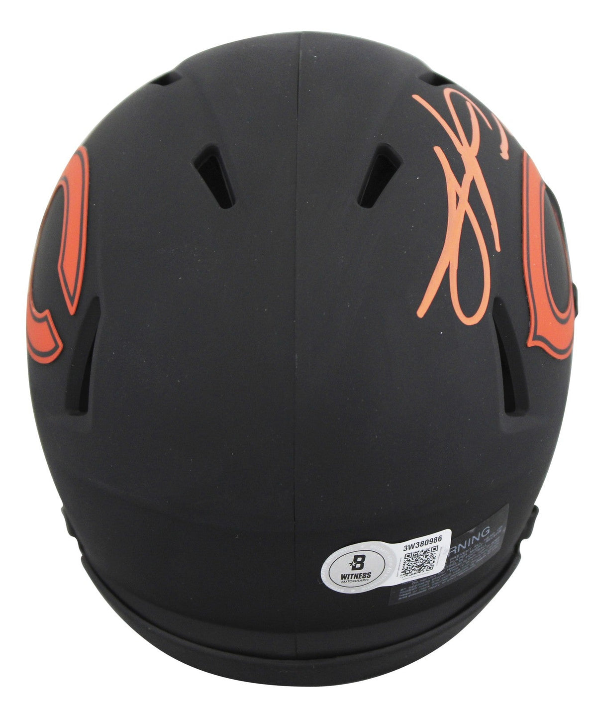 Bears Julius Peppers Authentic Signed Eclipse Speed Mini Helmet BAS Witnessed