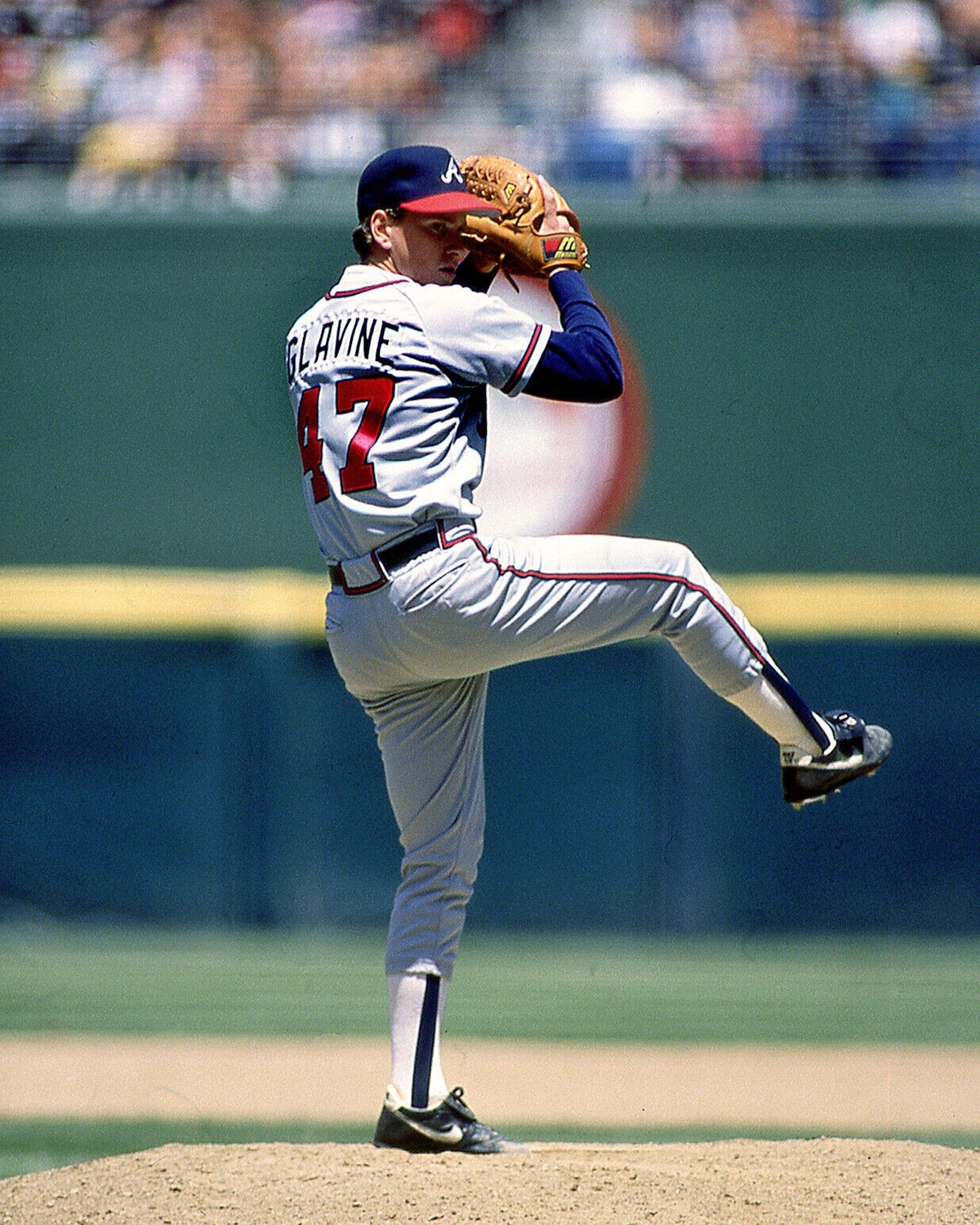 Tom Glavine Signed Atlanta Braves Stat Jersey (JSA COA) 10xMLB All Star Pitcher