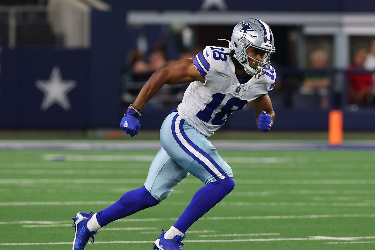 Jalen Tolbert Signed Cowboys Jersey (Beckett) Dallas 2022 3rd Round Pick W.R.