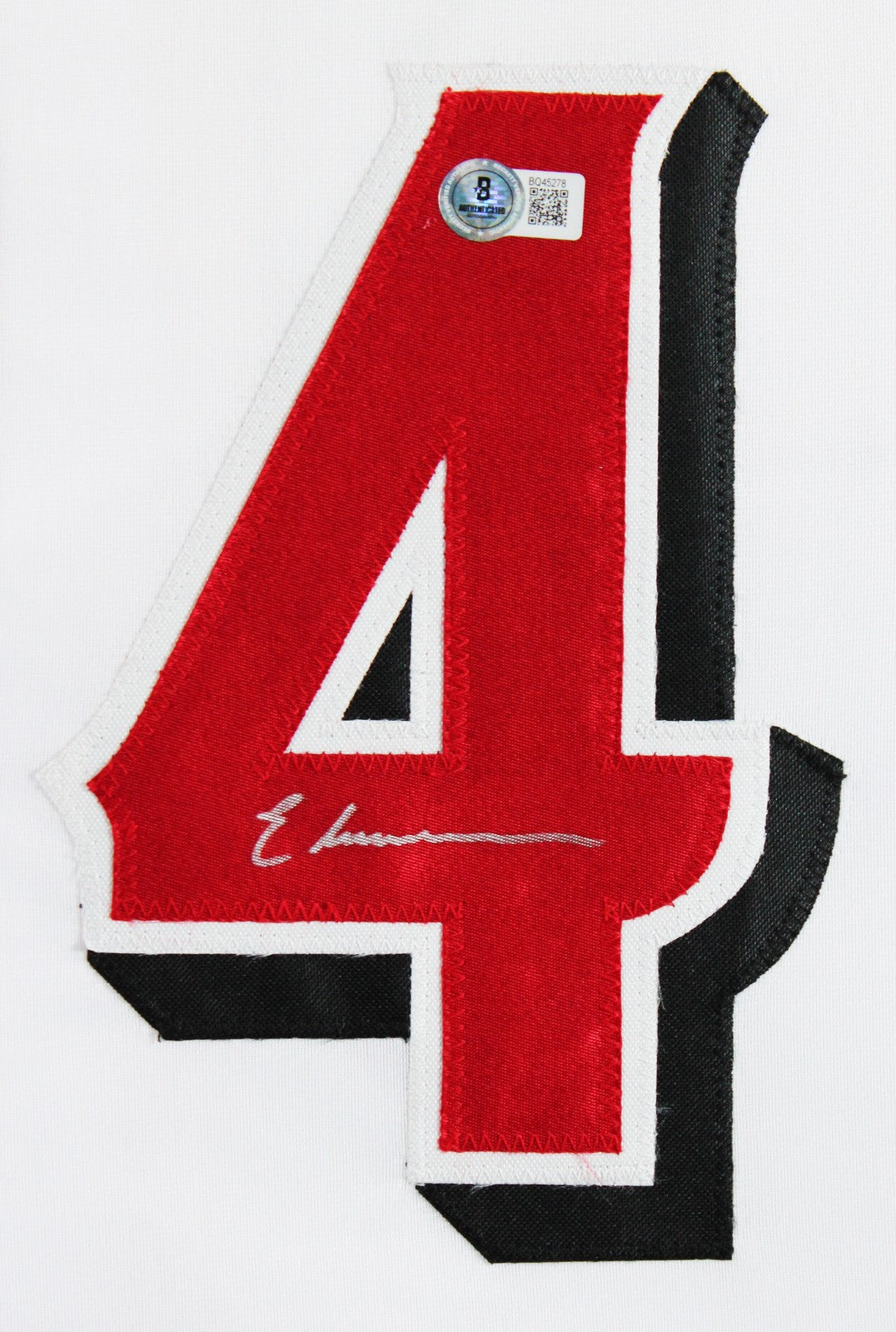 Elly De La Cruz Signed White Pro Style Framed Jersey w/ Dropshadow BAS 2
