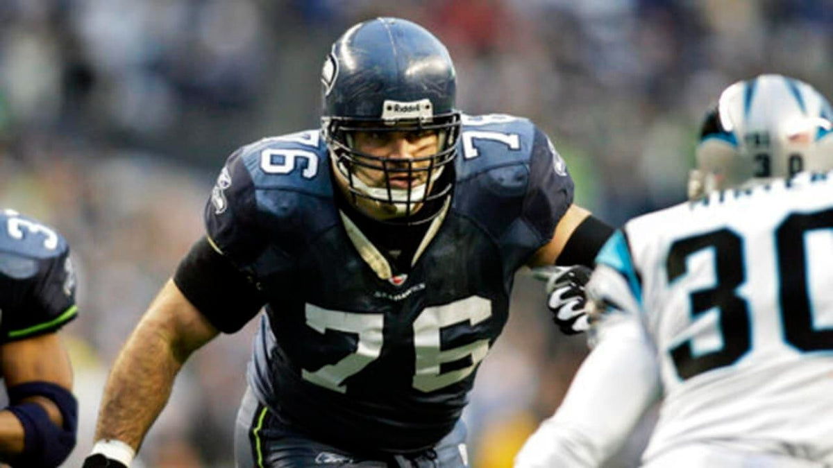 Steve Hutchinson Signed Seattle Seahawks Jersey Inscribed HOF '2020 (JSA)