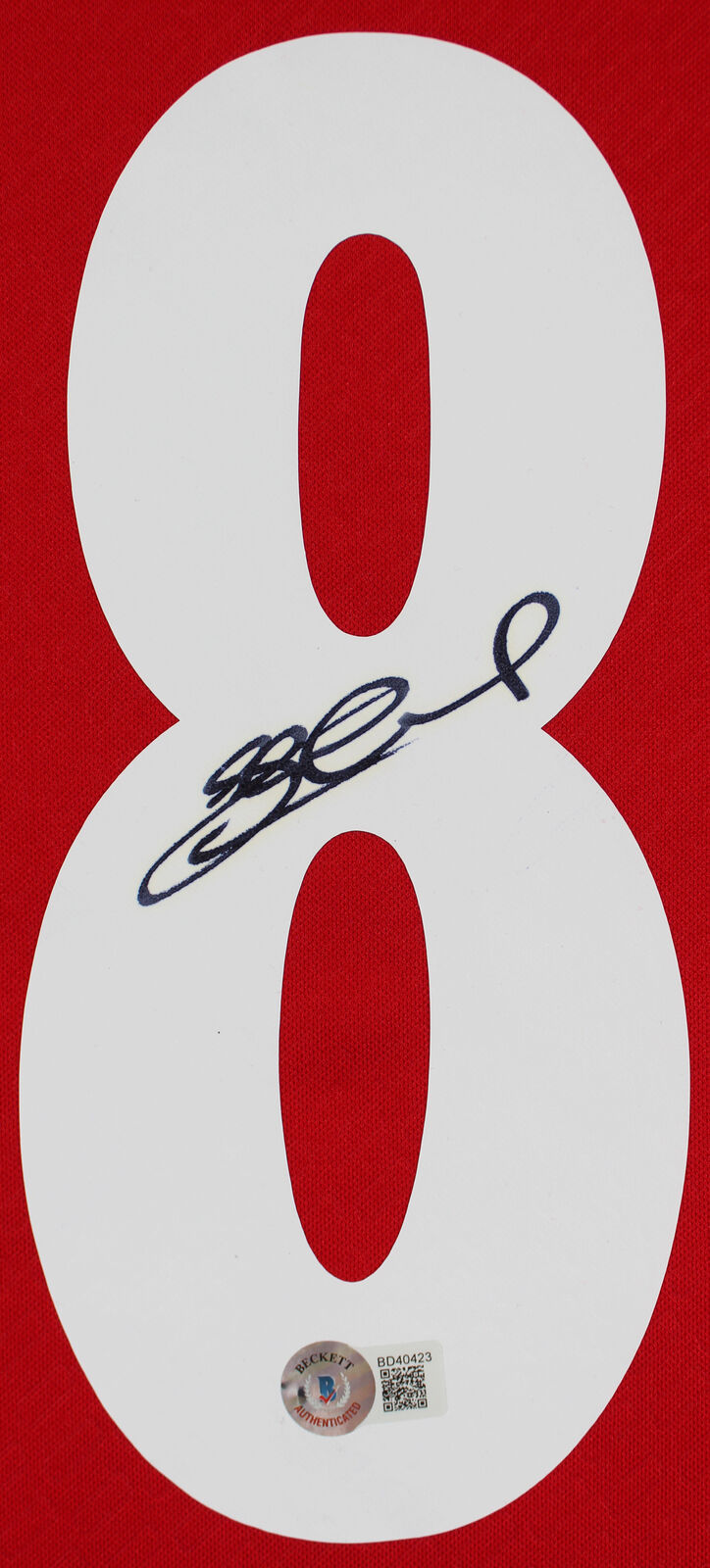 Liverpool FC Steven Gerrard Signed Red 2005 UCL Final Edition Framed Jersey BAS