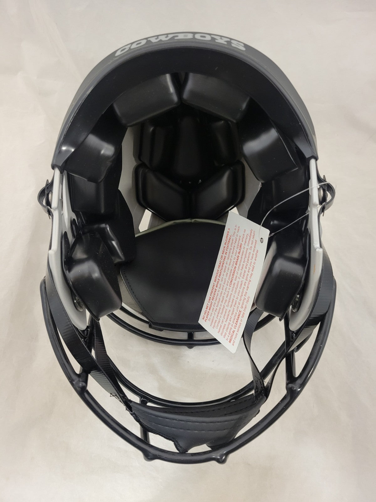 JAVONTE WILLIAMS SIGNED DALLAS COWBOYS F/S RAVE SPEED AUTHENTIC HELMET BECKETT