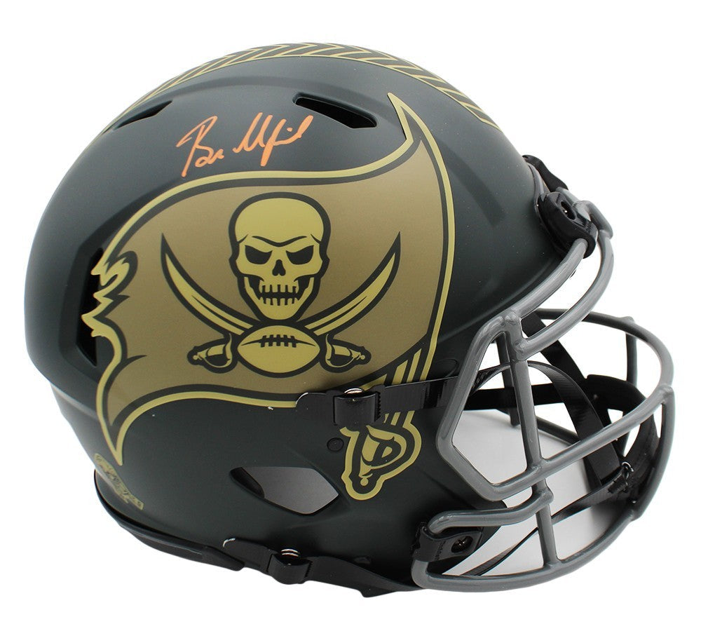 Baker Mayfield Signed Tampa Bay Speed Authentic STS 4 NFL Helmet