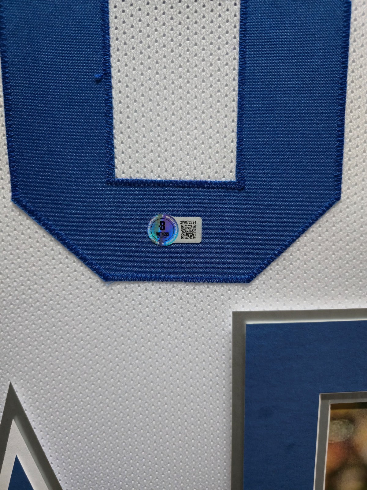 FRAMED DALLAS COWBOYS MICHAEL IRVIN AUTOGRAPHED SIGNED JERSEY BECKETT HOLO