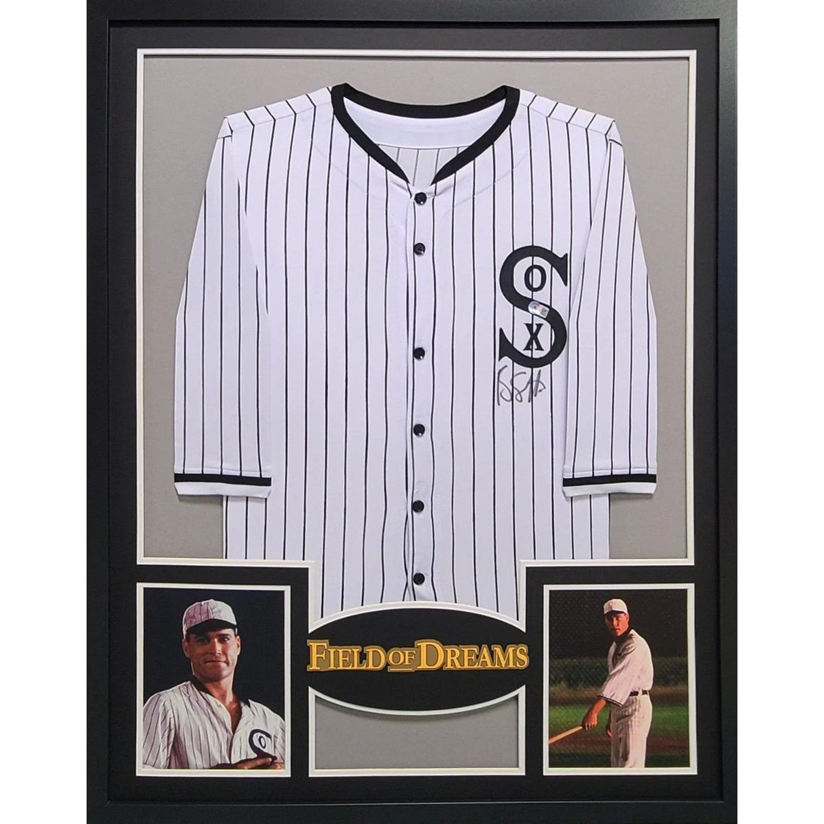 Ray Liotta Autographed Signed Framed Field Of Dreams Jersey BECKETT BAS