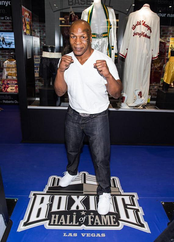 Iron Mike Tyson Signed Set Of (2) Everlast Boxing Gloves (Tyson Hologram)