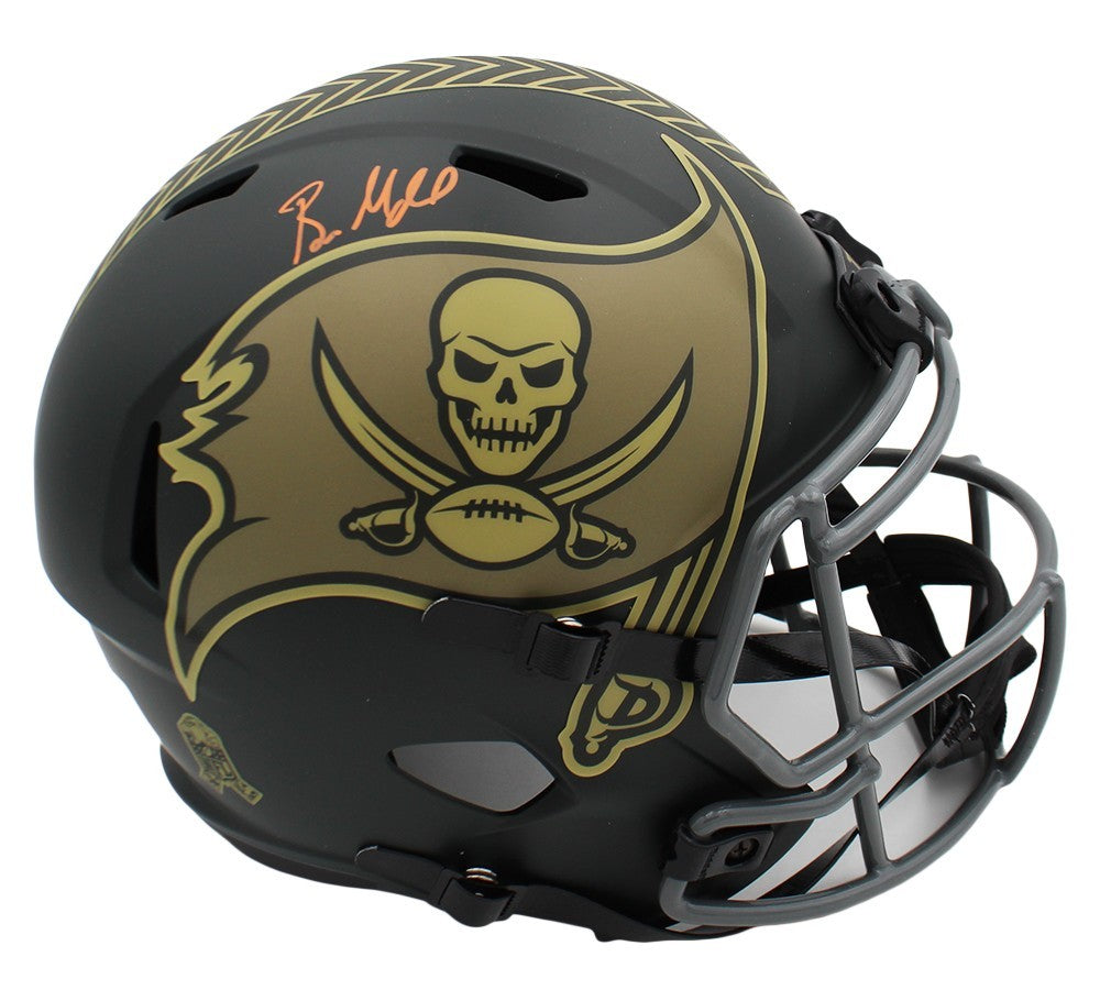 Baker Mayfield Signed Tampa Bay Speed Full Size STS 4 NFL Helmet