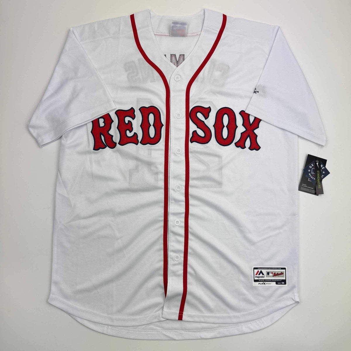 Autographed/Signed Roger Clemens "Rocket" Boston White Baseball Jersey JSA COA