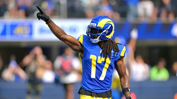 Davante Adams Signed Los Angeles Rams Jersey (Beckett) 6xPro Bowl Wide Receiver