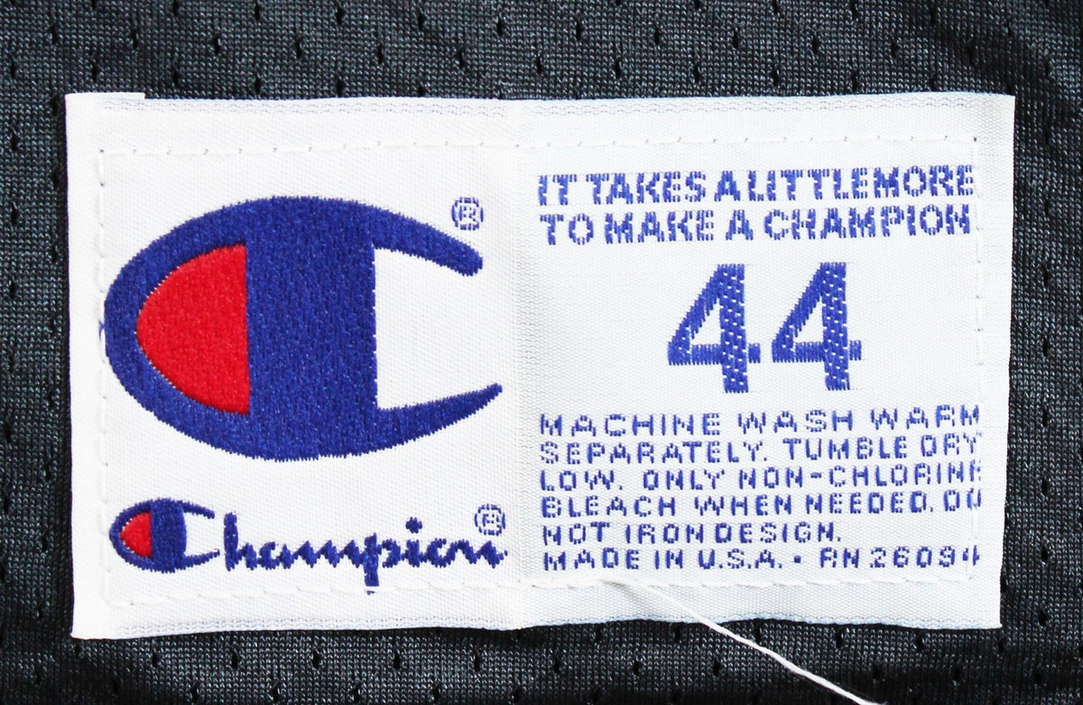 Bears Gale Sayers "Best Wishes" Signed Navy Blue Champion Jersey BAS #BV01101