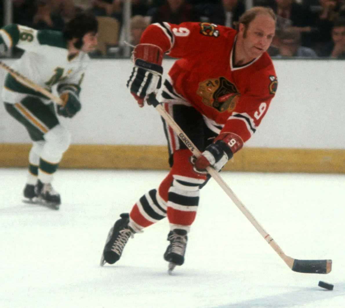 Bobby Hull Signed Chicago Blackhawks 2xInscibed "The Golden Jet & HOF 83" (PSA)