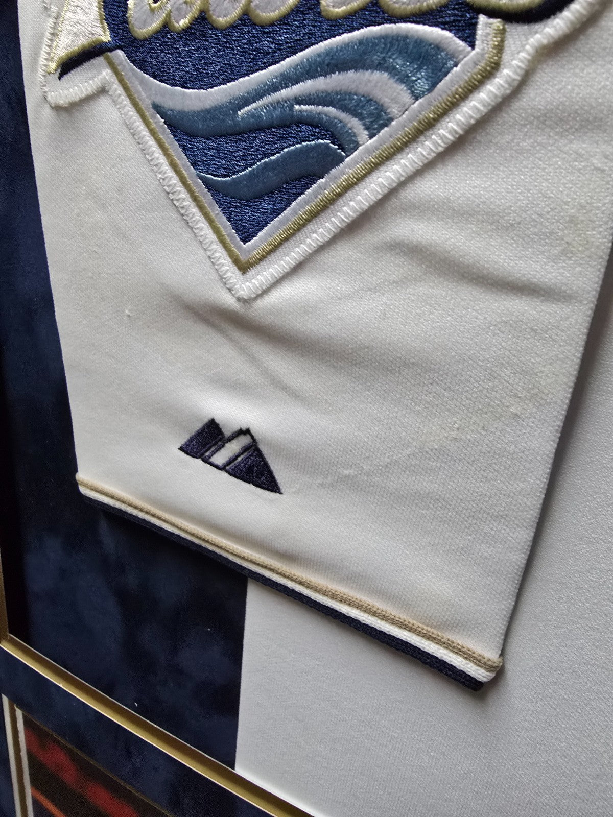 FRAMED IN SUEDE SAN DIEGO PADRES TONY GWYNN SIGNED JERSEY MOUNTED MEMORIES COA