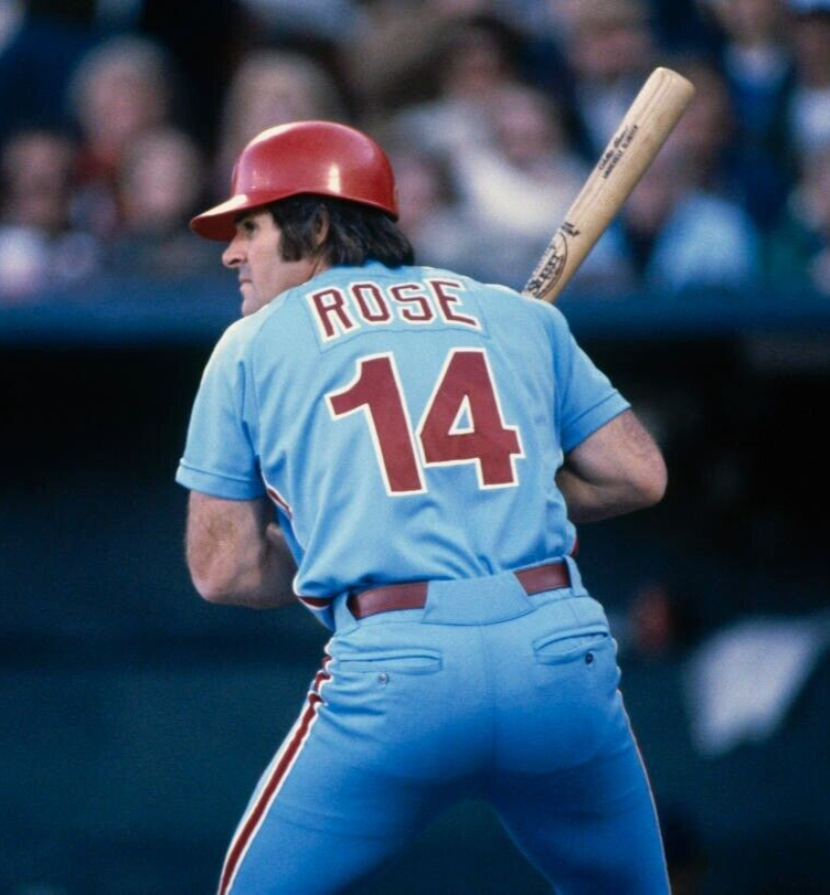 Pete Rose Signed Philadelphia Phillies Jersey (JSA) 1980 World Series Champion