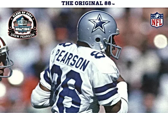 Drew Pearson Signed Dallas Cowboys Jersey (JSA QR Code) 3xPro Bowl Receiver