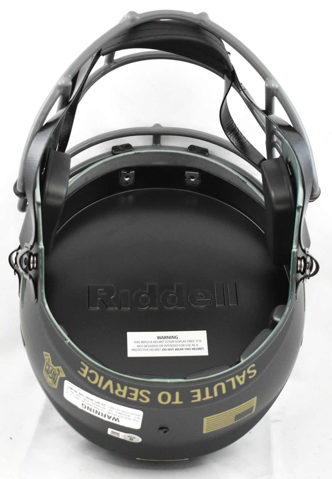 Randy White Autographed Dallas Cowboys F/S Salute 25 Speed Helmet Beckett W Holo
