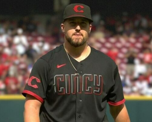 Jake Fraley Signed Cincinnati Reds City Connect Style Jersey (Playball Ink)