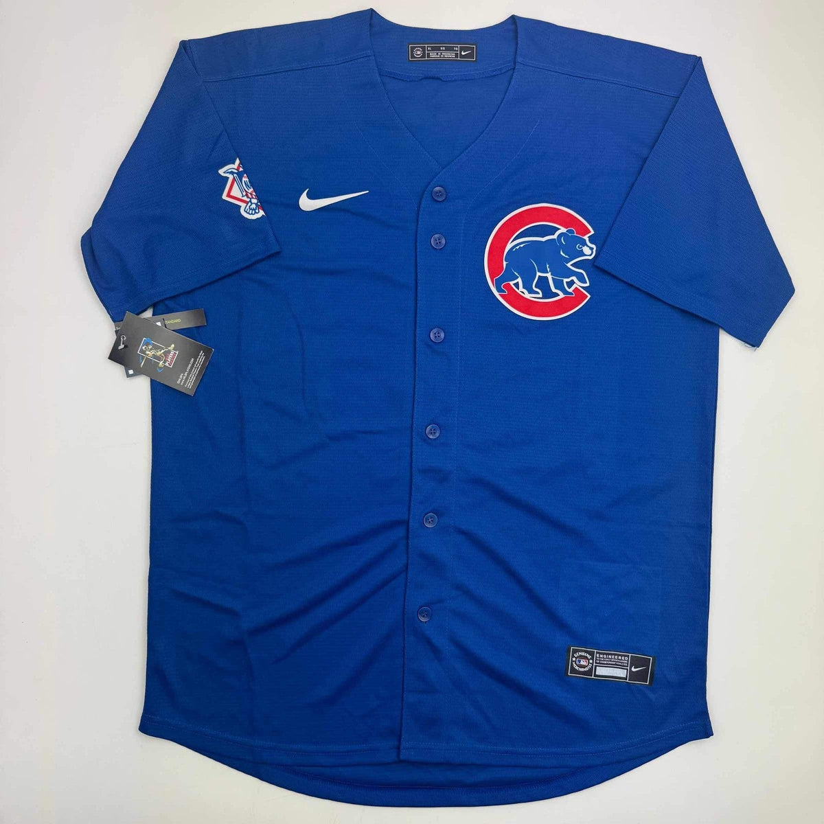 Autographed/Signed Rick Sutcliffe Chicago Blue Baseball Jersey Beckett BAS COA