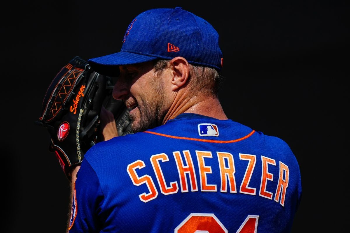 Max Scherzer Signed New York Mets Nike MLB Authentic Jersey (Fanatics & MLB)