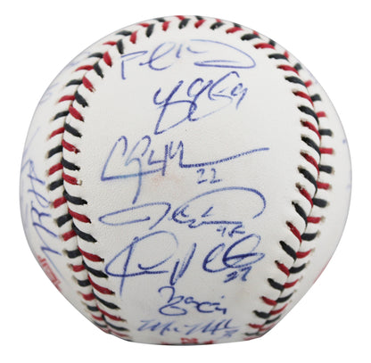 2015 NL ASG (27) Bryant, deGrom, Kershaw, Scherzer Signed Baseball BAS #AE13969