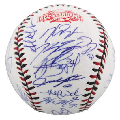 2015 NL ASG (26) Bryant, deGrom, Kershaw, Scherzer Signed Baseball BAS #AE13966