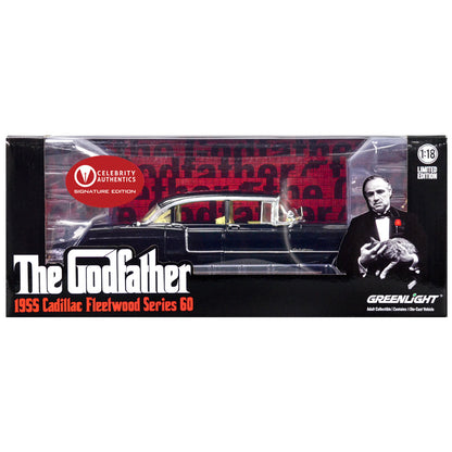 Al Pacino Autographed The Godfather 1:18 Scale Die-Cast 1955 Cadillac Fleetwood Series 60