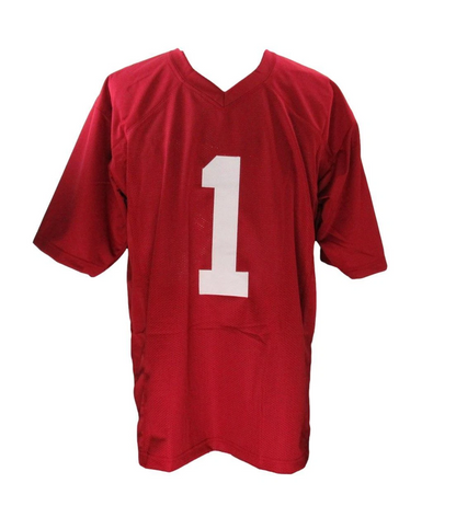 Nick Saban Alabama Autographed Football Jersey PSA/DNA 192675