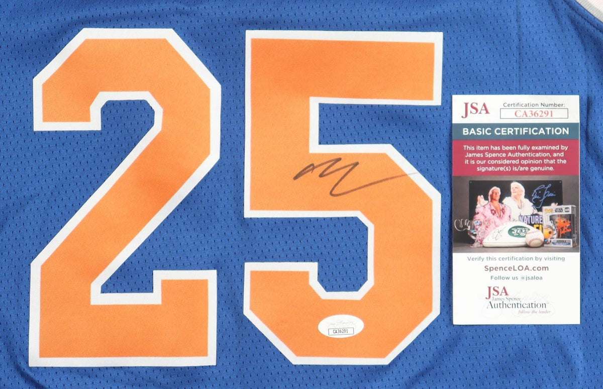 Mikal Bridges Signed New York Knicks Nike Authentic Jersey (JSA COA)