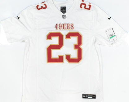 Christian McCaffrey Autographed 49ers Nike Tundra Game Jersey - Fanatics *Black