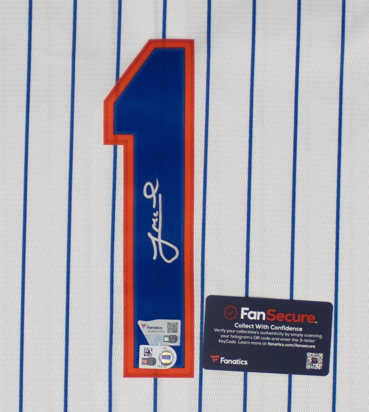Jeff McNeil Signed New York Mets Nike MLB Authentic Jersey /Fanatics 2nd Baseman