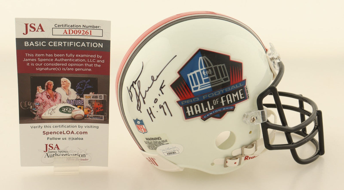 Don Shula Signed Hall of Fame Mini Helmet "HOF 97" (JSA COA) Miami Dolphins