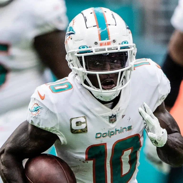 Tyreek Hill Signed Miami Dolphins Speed Mini Helmet (Beckett) 8xPro Bowl W.R.