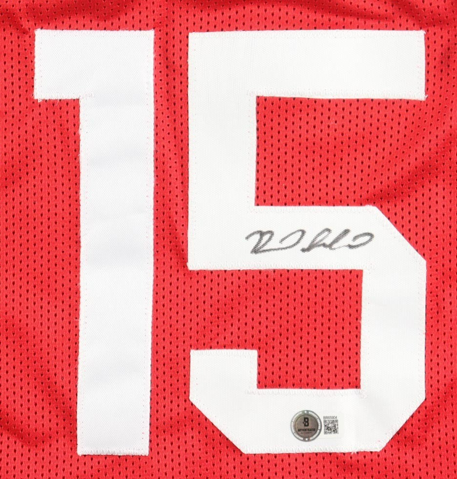 Reed Sheppard Signed Houston Rockets Jersey (Beckett COA) 2024 #3 Overall Pick