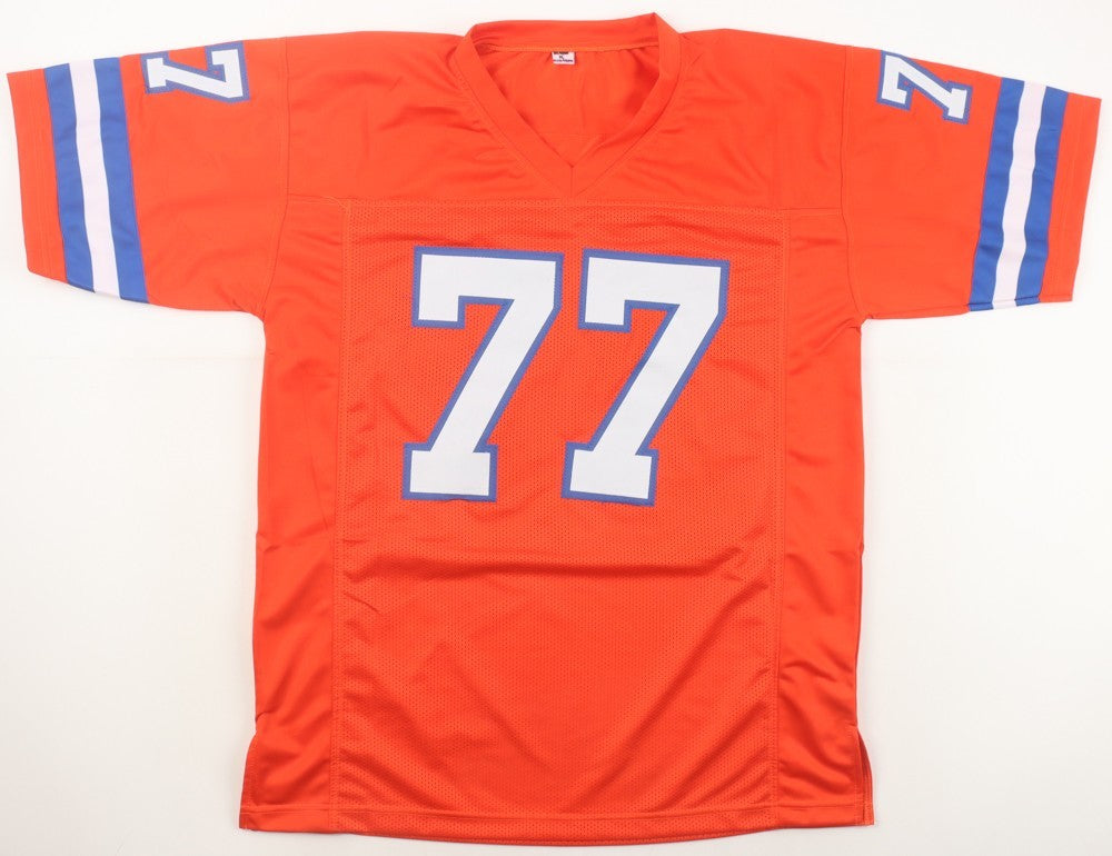 Karl Mecklenburg Signed Denver Broncos Jersey Inscribed "Orange Crush" (JSA COA)