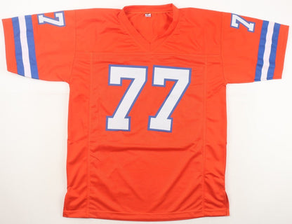 Karl Mecklenburg Signed Denver Broncos Jersey Inscribed "Orange Crush" (JSA COA)