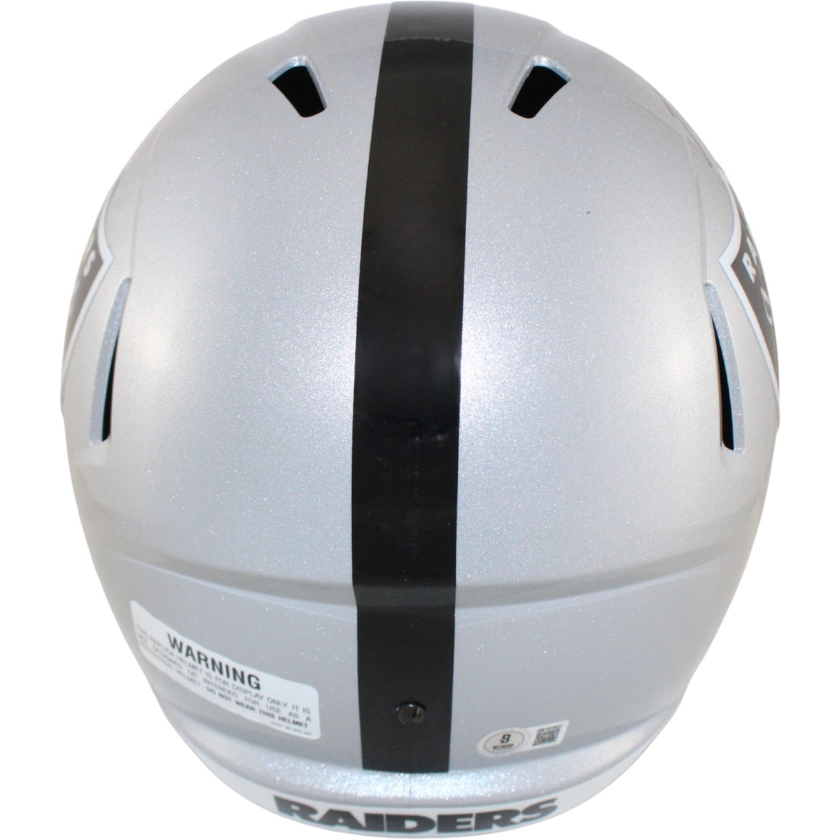 Ashton Jeanty Autographed Las Vegas Raiders F/S Helmet Beckett Witness 53217