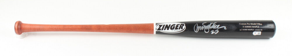 Ryne Sandberg Signed Zinger Pro Model Bat (Beckett COA) Cubs HOF 2nd Baseman