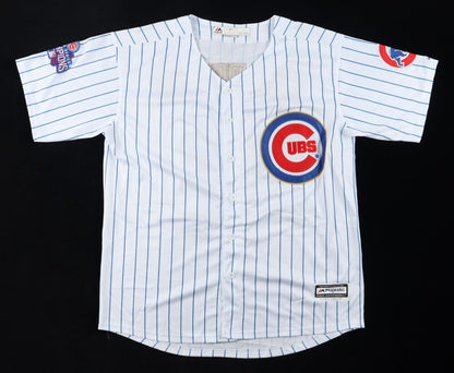 Ryne Sandberg Signed Chicago Cubs Majestic 2016 World Series Jersey (PSA) HOF 05