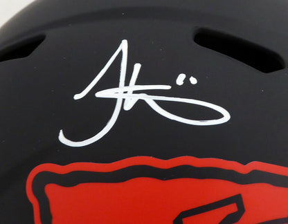 TYREEK HILL AUTOGRAPHED CHIEFS ECLIPSE FULL SIZE SPEED HELMET BECKETT 185952