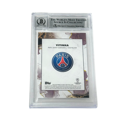 Vitinha Signed 2022-23 Topps Inception UCC #113 - BGS 10 Autograph