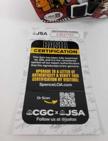 Corey Crawford Signed Chicago Blackhawks Mini Helmet (JSA) 2xStanley Cup Champ