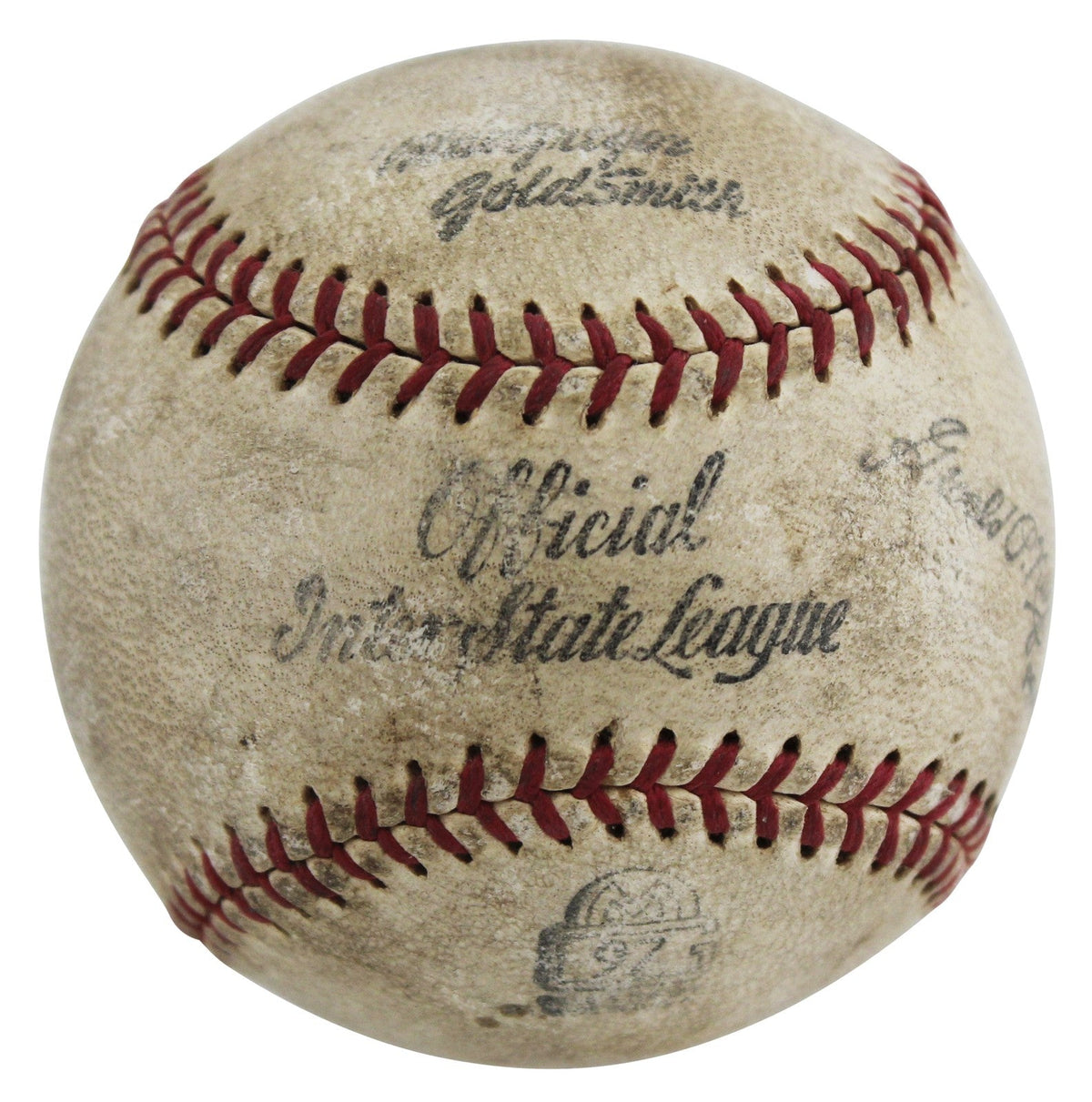Cy Young Authentic Signed Official Interstate League Baseball BAS #AE41576