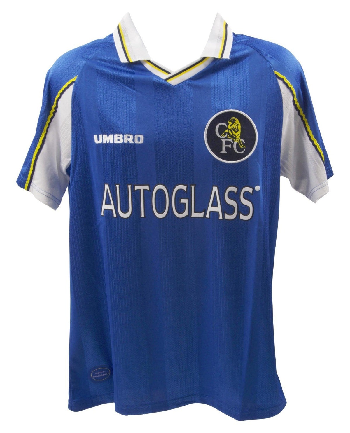 Gianfranco Zola Signed Chelsea Football Club Jersey (Beckett) Forward 1996-2003