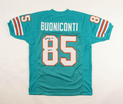 Nick Buoniconti Signed Jersey Inscribed "HOF 01" (JSA COA) Miami Dolphins L.B.
